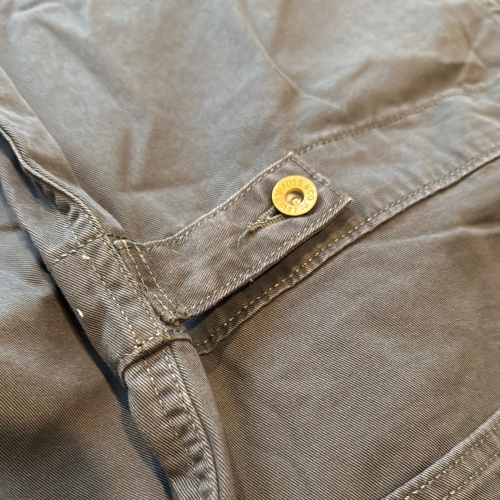 Levi's Men's Gray Coverall - Picture 4 of 6